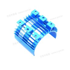 550 모터 방열판 RC카 전동차 기어박스, 2번 팬장착형, 1개