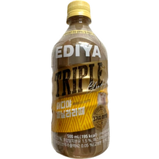 EDIYA 이디야 트리플 바닐라 라떼 커피음료, 500ml, 12개