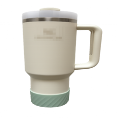 텀블러 바닥커버 실리콘 컵바닥 보호캡 커버 민트 7cm