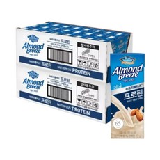 아몬드브리즈 190ml 뉴트리플러스 프로틴 24팩 + 뉴트리플러스 프로틴 24팩 (총 48팩), 24개
