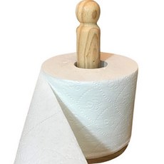 스탠드 원목 휴지걸이/나무 두루마리 화장지꽂이 정리 주방 우드 yeo*81074FL, 본상품선택, 1개