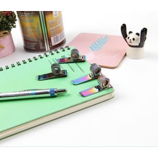 메탈펜클립 펜홀더 노트고정 문구클립