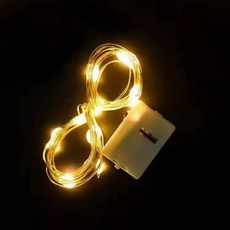 森林海 聖誕節LED星星燈串 花束禮盒裝飾燈 浪漫仙女小彩燈 節慶派對必備, 1個, 暖白100公分（1條）