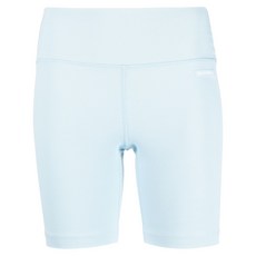 스포티앤리치 로고 패치 골지 바이커 쇼츠