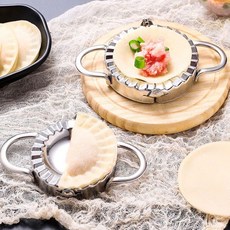 만두틀 잔솔 만두 만들기 교자 수제 만두피 만두소, 본상품