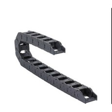 1m 전송 체인 반 밀폐형 7/10/15/20/25/플라스틱 견인 라인 나일론 케이블 Cnc 경로 용 드래그 체인 와이어, 10x10mm