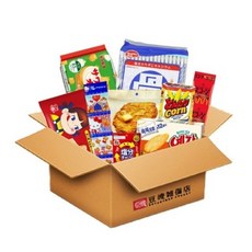 豆嫂雜貨店 日韓零食大滿足福箱 澎湃綜合分享箱, 1個, 日本分享箱,超取最多兩個福箱，超過請選賣家宅配