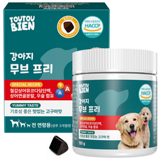 강아지 관절 슬개골 영양제 노견 노령견 철갑상어 콘드로이친 우슬 뚜뚜비앙, 1개, 뼈/관절강화, 120g