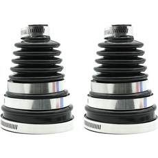 CV 조인트 부트 키트 5인치 부츠 CV 부트 범용 실리콘 높이 125-130mm 자동차 조인트 2팩 등속 2개 스틸 8개의 높이 있는 검은색 스테인리스 클램프가, Blue