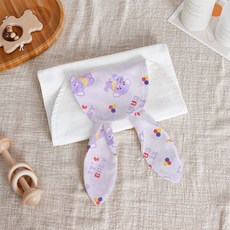 兒童棉紗吸汗巾 幼兒園寶寶隔汗墊背巾