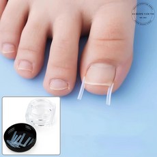 내성발톱 방지 보호기 10개 엄지발톱 교정팁 케어도구