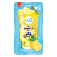 삼립 카페스노우 레몬 에이드 제로 / 아이스티, 230ml, 50개