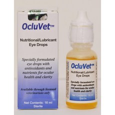 【MIGO貳店】OcluVet歐可明寵物眼睛營養液16ML，舒緩疲勞、滋潤眼部，維持眼睛健康, 詳見包裝, 詳見包裝, 歐可明16ml