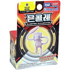 포켓몬스터 몬콜레 뮤 피규어 한국판 정품 초미니 피규어, 1, 1개