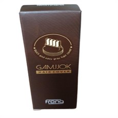 프롱 감쪽 헤어 새치 커버 틴트 스틱, 브라운, 2개