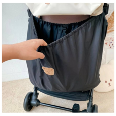 유모차수납가방 정리가방 유모차 가방 아기용품 보관용 오가나이저 블랙