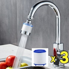 주방수전헤드 주방수전필터 싱크대수전필터 씽크수전, 1개