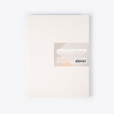 PaperPhant 두꺼운(220g) 화이트 티끌지(한지 느낌) A3, 25매