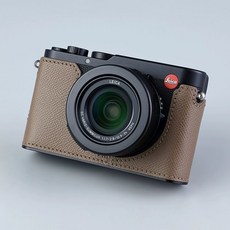 라이카 D LUX8 우아한 한정판 가죽케이스 콤팩트, 1개, D-Lux8 엘리펀트그레이 손잡이미포함