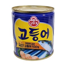 오뚜기 고등어캔 280gX10개 오뚜기 고등어캔 고등어 고등어통조림, 10개, 280g