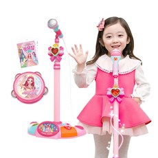 시크릿쥬쥬 뮤직 스탠드 마이크, 혼합색상, 1개