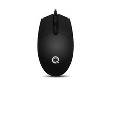 큐센 USB 유선마우스, GP-M500, 블랙
