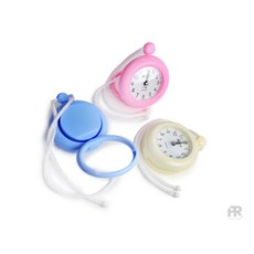 파라스토어 끈방수시계 욕실벽시계, 핑크