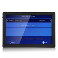 14 TV ATSC TV VHF UHF ATV TV 안테나가있는 인치 휴대용 캠핑카 여행용 디지털