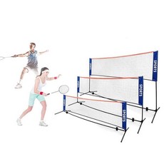 베드민턴 휴대용 이동형 테니스 3.1m 족구네트 실외 운동 야외 37305ea 1(PC)