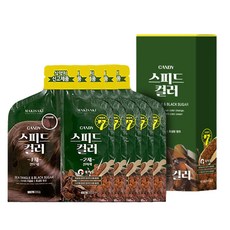 캔디스피드 새치전용 샴푸형 염색약, 진한갈색, 5개