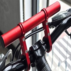 포근코 알루미늄 자전거 핸들바 20cm 자전거핸들연장, 블랙