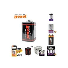 무수은건전지 6V 랜턴용 낱개 Bexel 교체용 정품 안전한 전지 장난감 벡셀, 벡셀 무수은건전지 6V 랜턴용 낱개/Bexel/교체용/