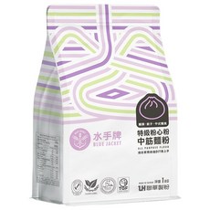 水手牌 中筋麵粉 特級粉心粉 1kg 原裝, 1套裝