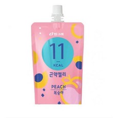 곤약젤리복숭아 빙그레 130gx30개, 130g