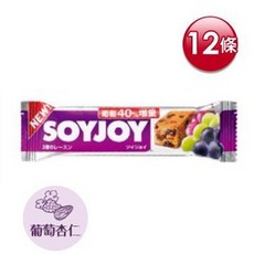 SOYJOY 葡萄杏仁營養棒, 1個