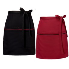 주방 업소용 식당 홀 서빙 허리 앞치마 일식 쉐프 반 앞치마
