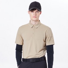 볼빅 남성 골프 냉감소매 레이어드 반팔 제에리 티셔츠 VMTSO302_BE 3071540