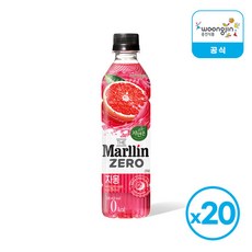 웅진 자연은 더말린 자몽 500ml 20개, 1박스
