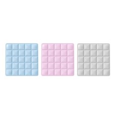 쿨링 방석 쿨패드 40x40cm 애견 애묘 쿨방석 계절방석 여름, 그레이, 그레이