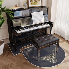 피아노 방음매트 패드 흡음 카페트 방진매트 전자 디지털 바닥 카펫, J, 1개