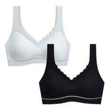 無痕花朵運動內衣 2入