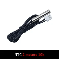 온도 센서 와이어 ARDUINO 10K 서미스터 100M 정확도 200M 3950 방수 케이블 NTC W1401 프로브, 02 2M
