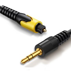 Tackston 192KHz DAC 광-3.5mm 컨버터 광 오디오 케이블에서 AUX 어댑터로 디지털에서 아날로그로 SPDIF에서 케이블로 단방향으로 TV광학를 스피커 및, White&Red