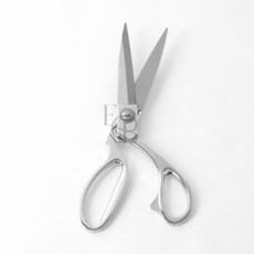 EVERYBAO 실버 스텐 원단 재단가위 24cm 재단용가위 천가위