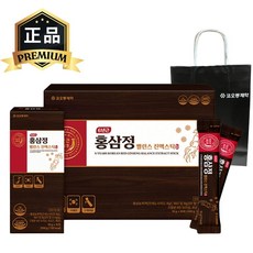JS 코오롱제약 6년근홍삼정 밸런스 진액스틱 30포 1세트+쇼핑백 증정, 1박스, 10g