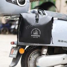 전동스쿠터 전면 가방 사이드백 후면 방수 오토바이 헬멧 충전기 보관함 바이크 보관가방, 프리, 1개