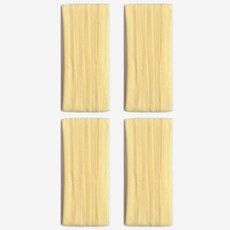 10mm 바이어스테이프 칼라바이어스 4yard, 4개, 파스텔옐로