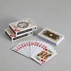 五告艾柏 兄弟撲克牌 加硬加厚遊戲紙牌 桌遊紙牌 大老二 十三張 妞妞 鬥地主 益智遊戲, 1個, A-1005, 兄弟