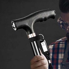 보조 선물 지팡이 논슬립 노인 어르신 손잡이 할머니 24262EA 1(ea), 1개