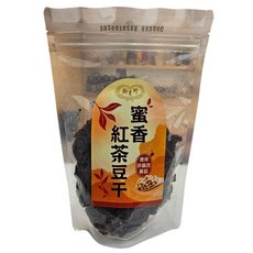 花蓮新月珍 蜜香紅茶豆乾-全素-非基改黃豆 (全素可食用) 花蓮在地老店, 1個